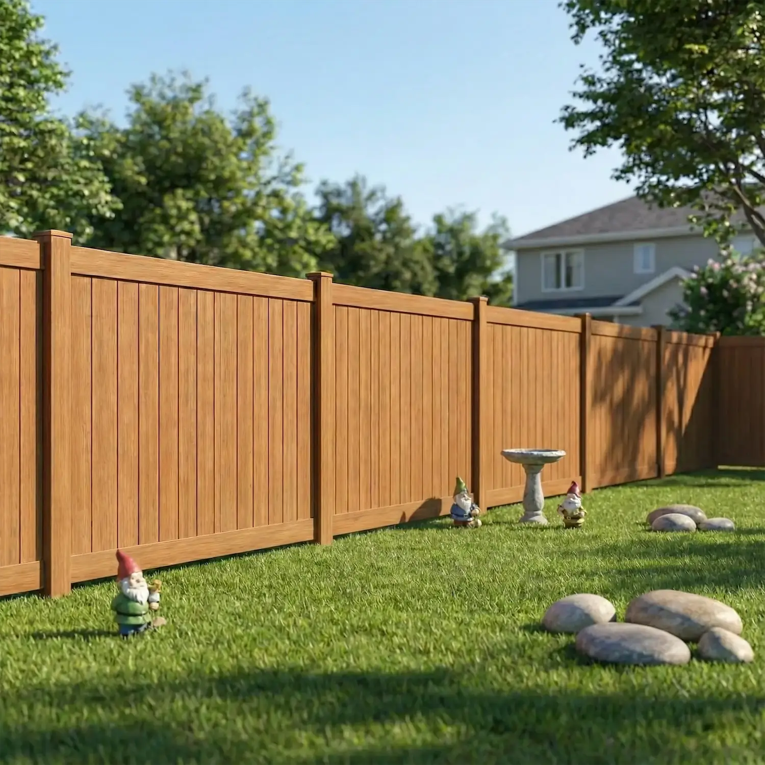 Sierra Blend Vinyl Fences