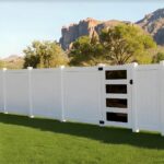 Vinyl and Acrylic Privacy Fence Panel - Image 2