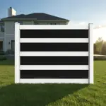 Vinyl and Acrylic Privacy Fence Panel