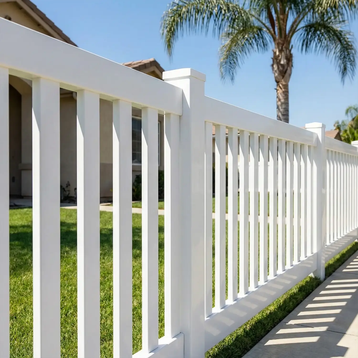 Vinyl Closed Top Picket Fences
