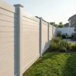 Vinyl Horizontal Privacy Fence Panel - Image 3