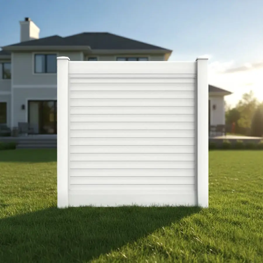 Vinyl Horizontal Privacy Fence Panel
