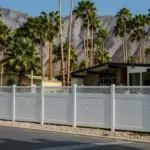 Vinyl Horizontal Privacy Fence Panel w/Lattice Top