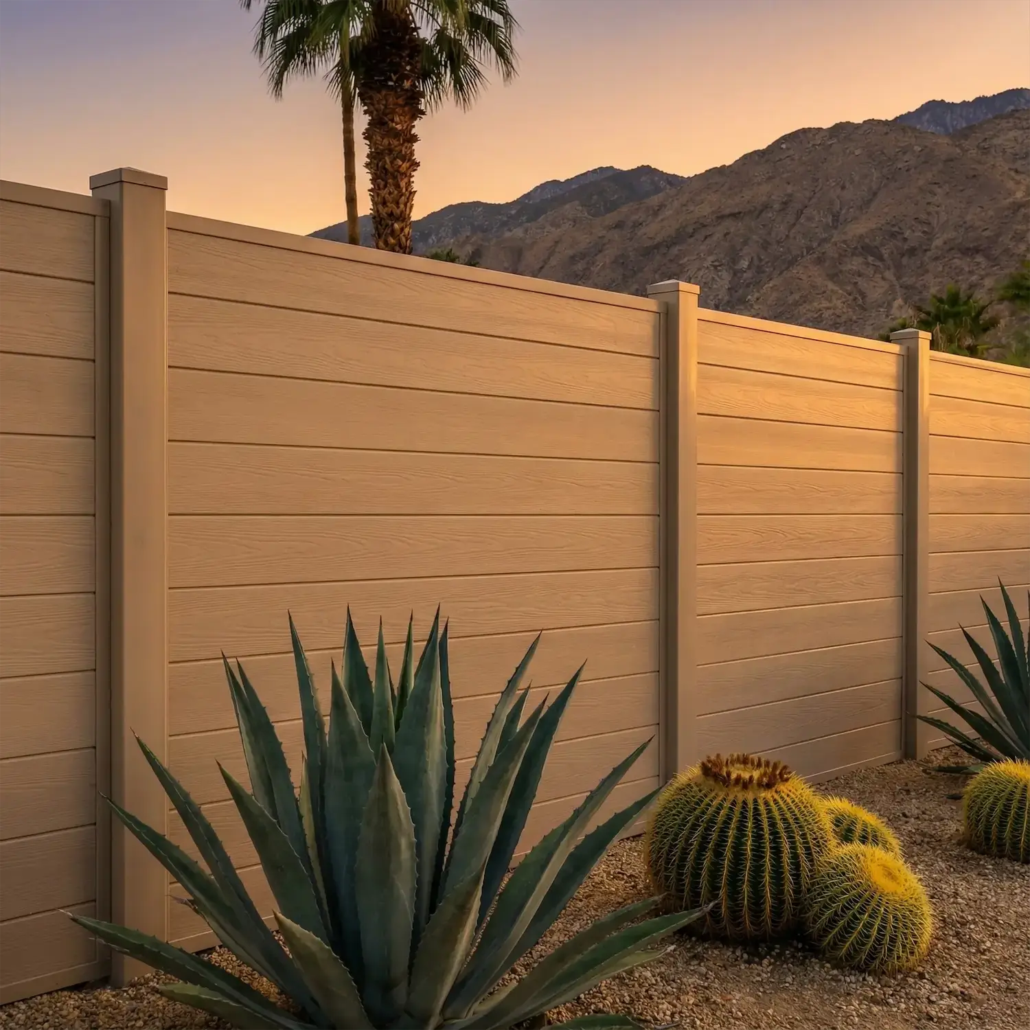 Vinyl Horizontal Privacy Fences