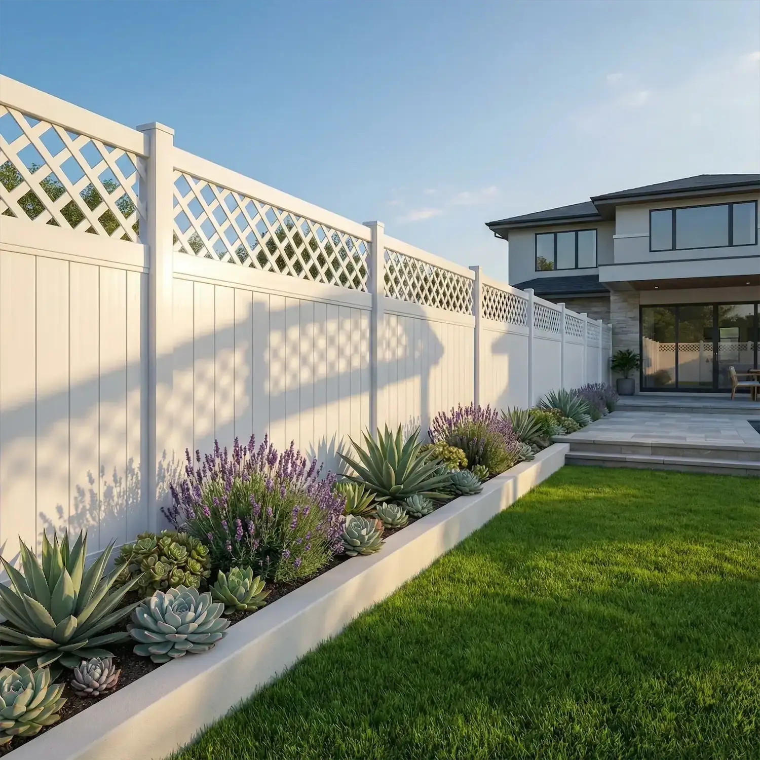 Vinyl Lattice Fences