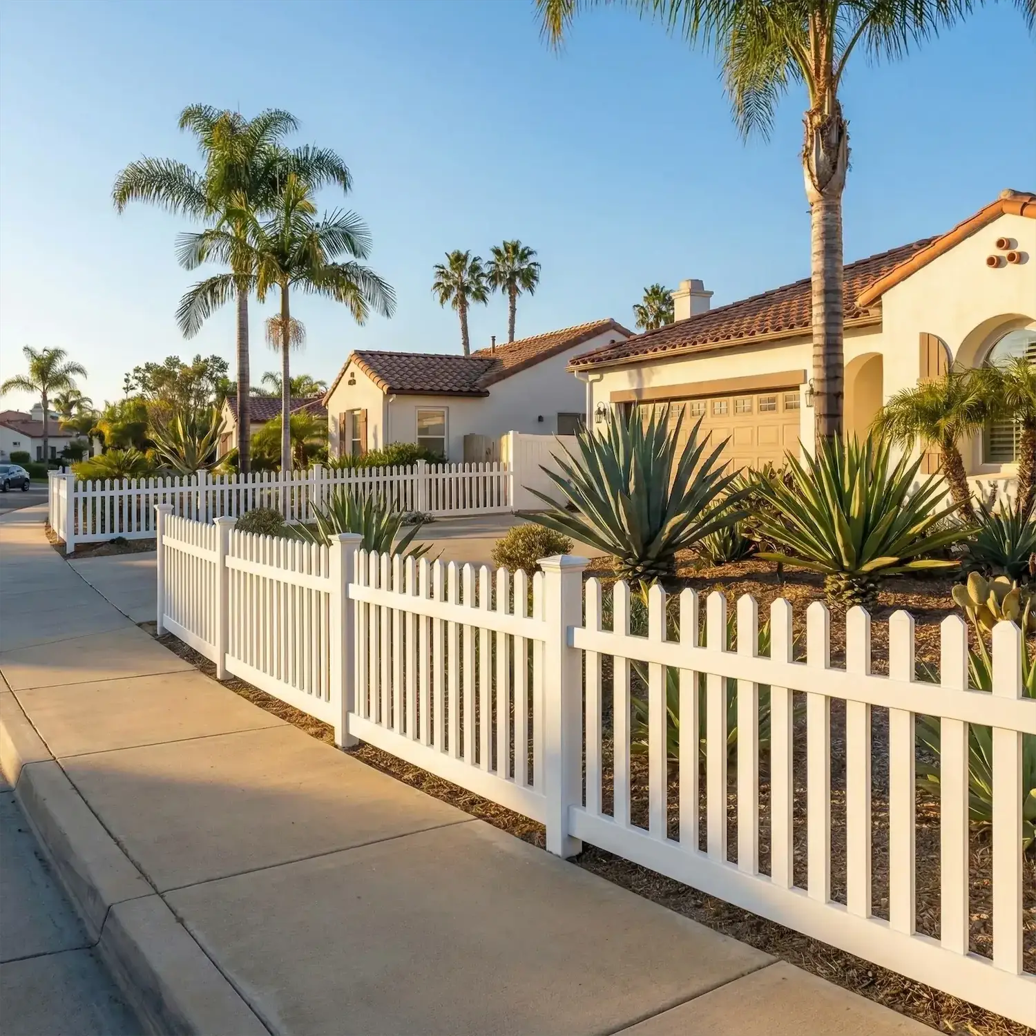 Vinyl Picket Fences