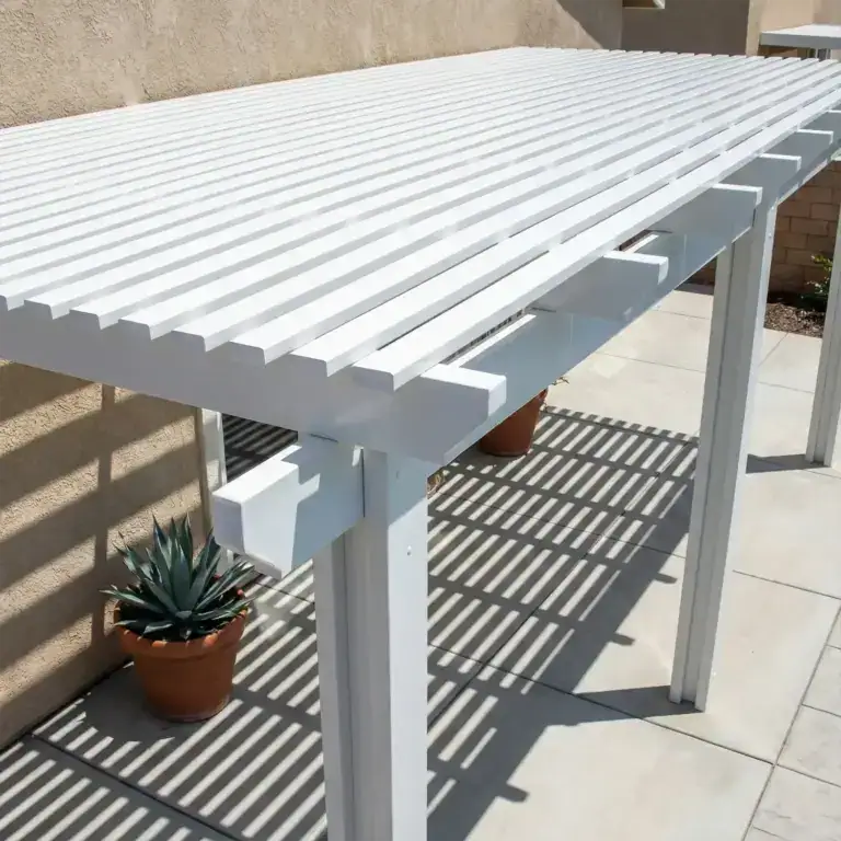 Vinyl Picket Patio Covers