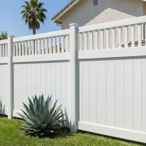 Vinyl Privacy Fences Picket-Top