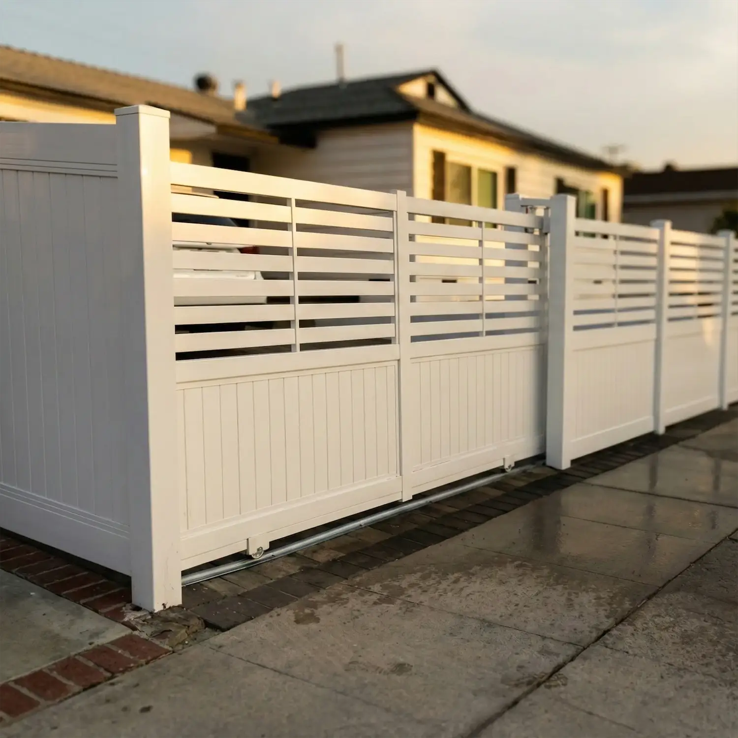 Vinyl SemiPrivacy Fences
