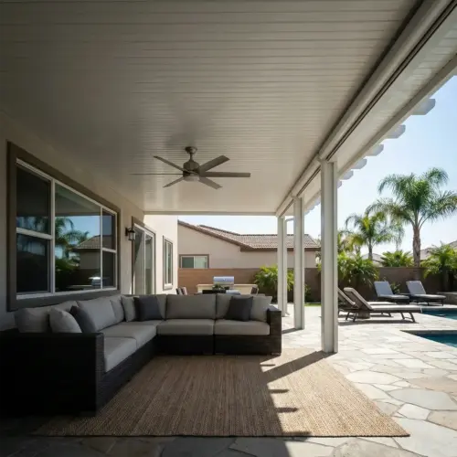 Vinyl Solid Patio Covers