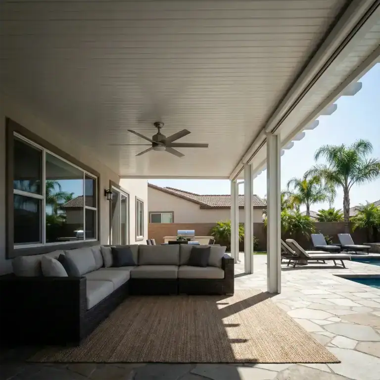Vinyl Solid Patio Covers