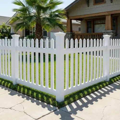 Vinyl Vertical Picket Fences