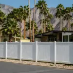 Vinyl Vertical Privacy Fence Panel