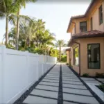 Vinyl Vertical Privacy Fence Panel - Image 2