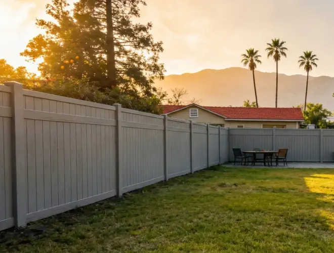 Cedar Vinyl Fences 11