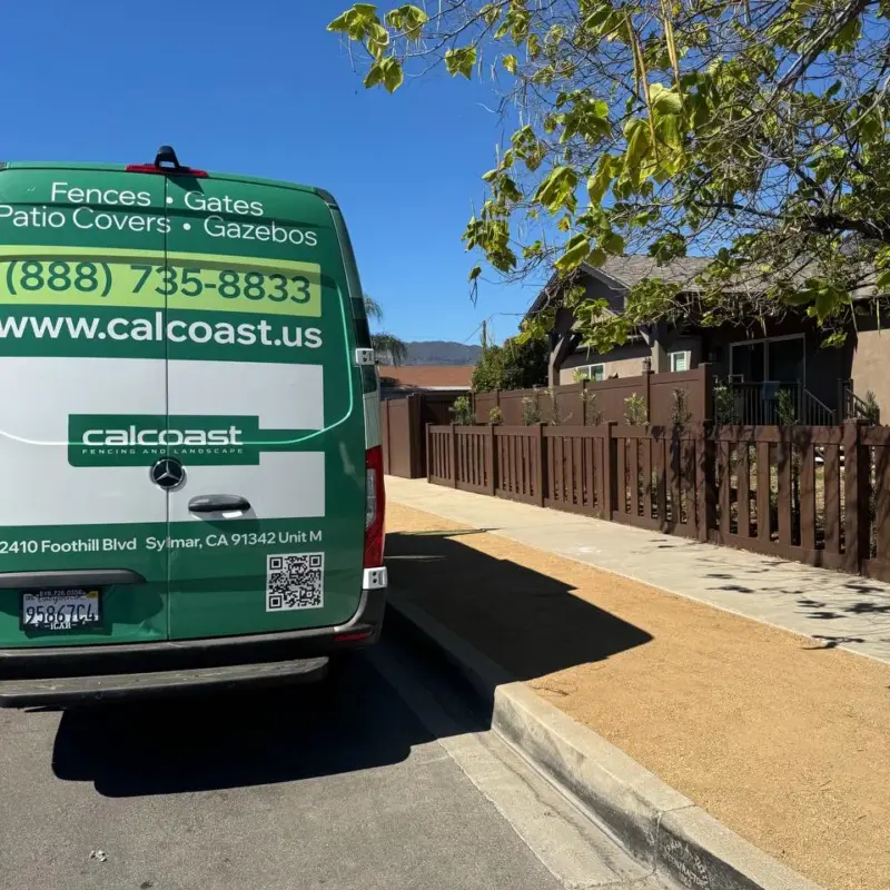 Privacy Vinyl Fence &Amp; Gate Installation In Granada Hills, Ca (8)