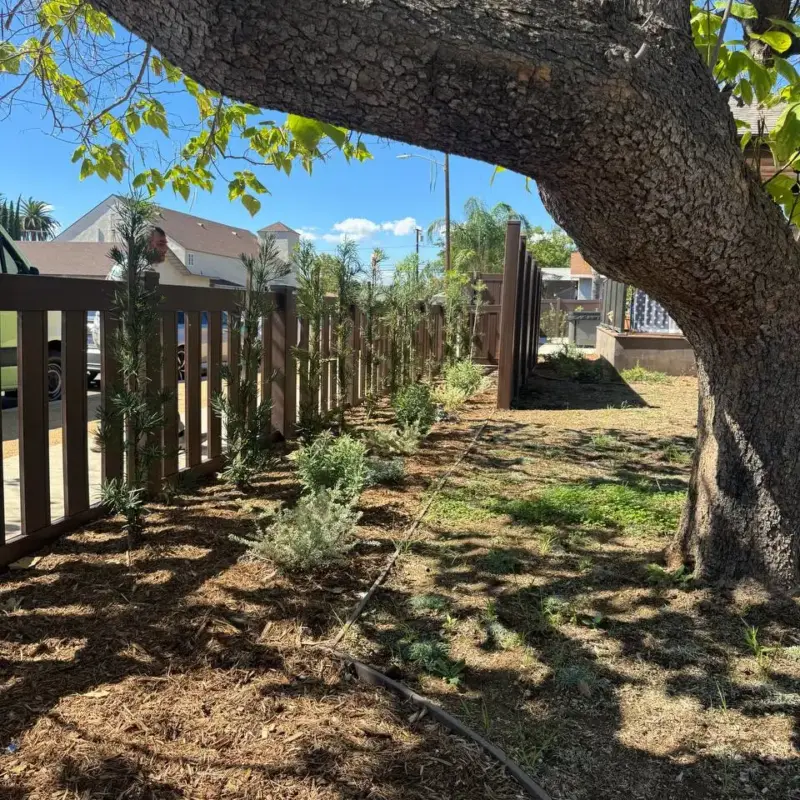 Privacy Vinyl Fence &Amp; Gate Installation In Granada Hills, Ca (9)