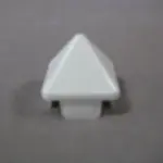 1.375" Pyramid Vinyl Picket Cap | Calcost Fencing
