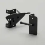 2-Sided Activated Gate Latch W/ Return Spring & Long Thumb Latch