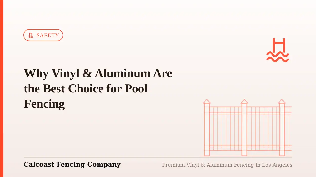 Why Vinyl Aluminum Are The Best Choice For Pool Fe