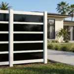 Aluminum and Acrylic Privacy Fence Panel - Image 2