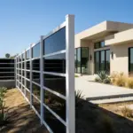 Aluminum and Acrylic Privacy Fence Panel - Image 3