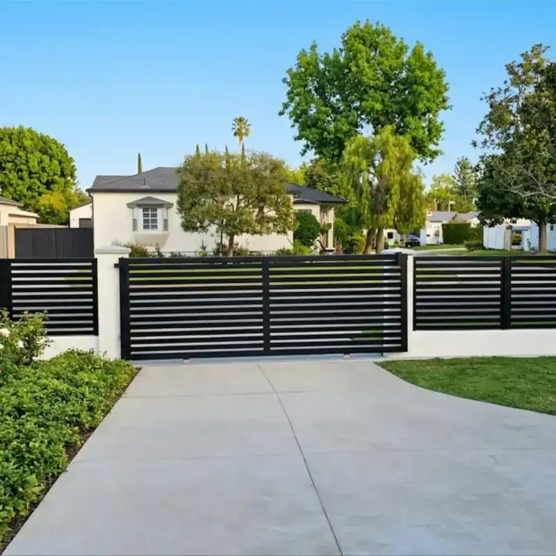 Aluminum Fence And Gate Installation