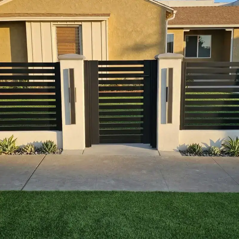 Aluminum Fence And Gate Installation