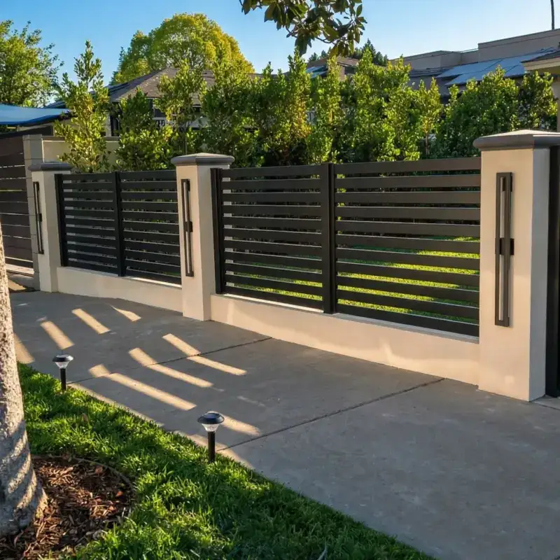 Aluminum Fence And Gate Installation