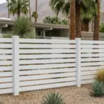 Horizontal Aluminum Flat Picket Fence Panel - Image 2