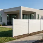 Aluminum Horizontal Privacy Fence Panel - Image 2