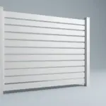 Aluminum Semi-Privacy Fence