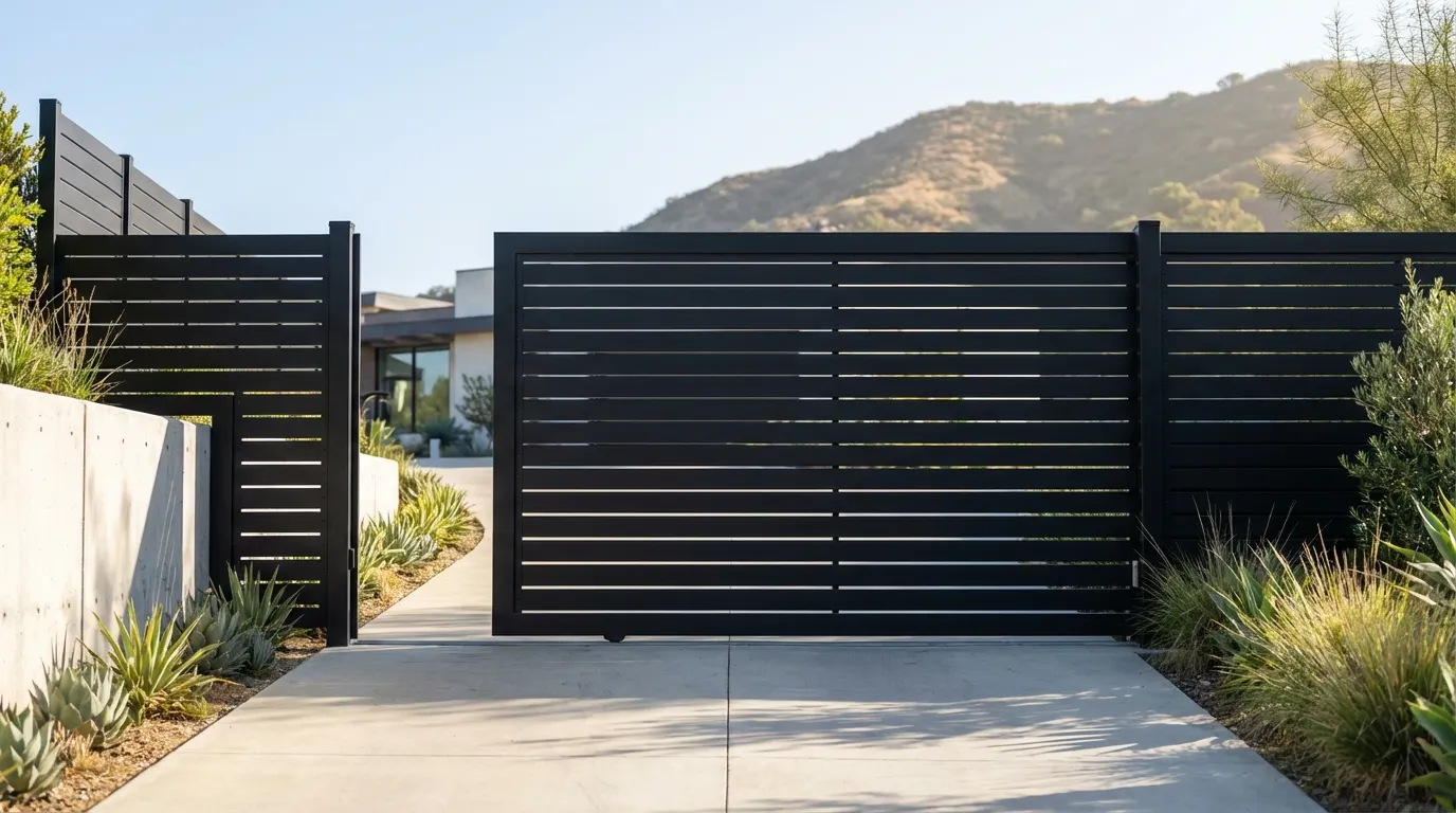 Aluminum Sliding Gates