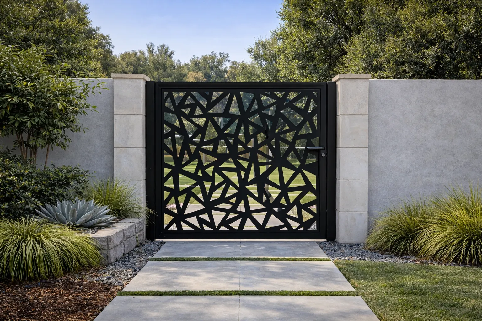 Laser Cut Aluminum Gates &Amp; Fences