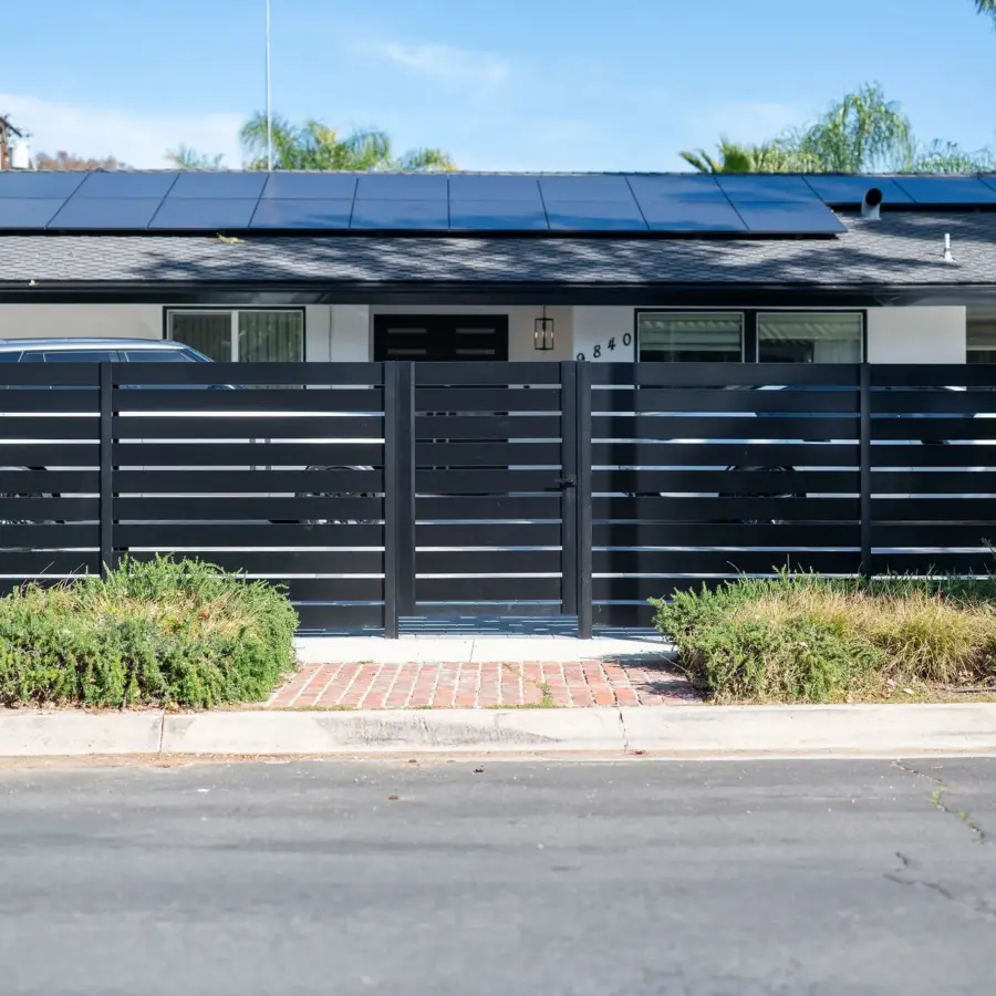 Black Aluminum Fencing