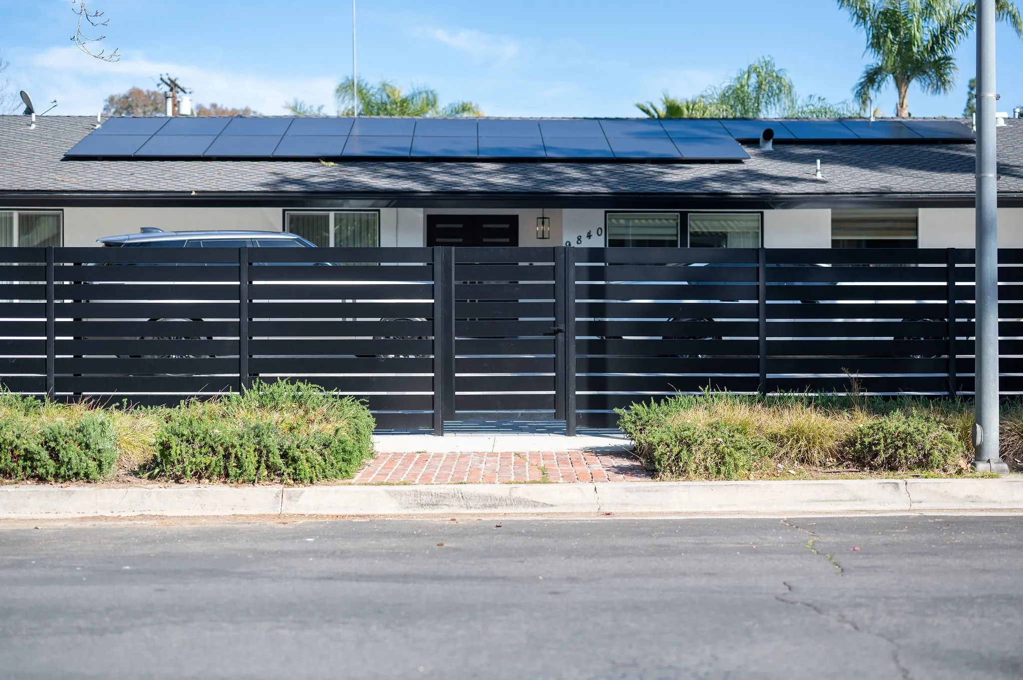 Black Aluminum Fencing