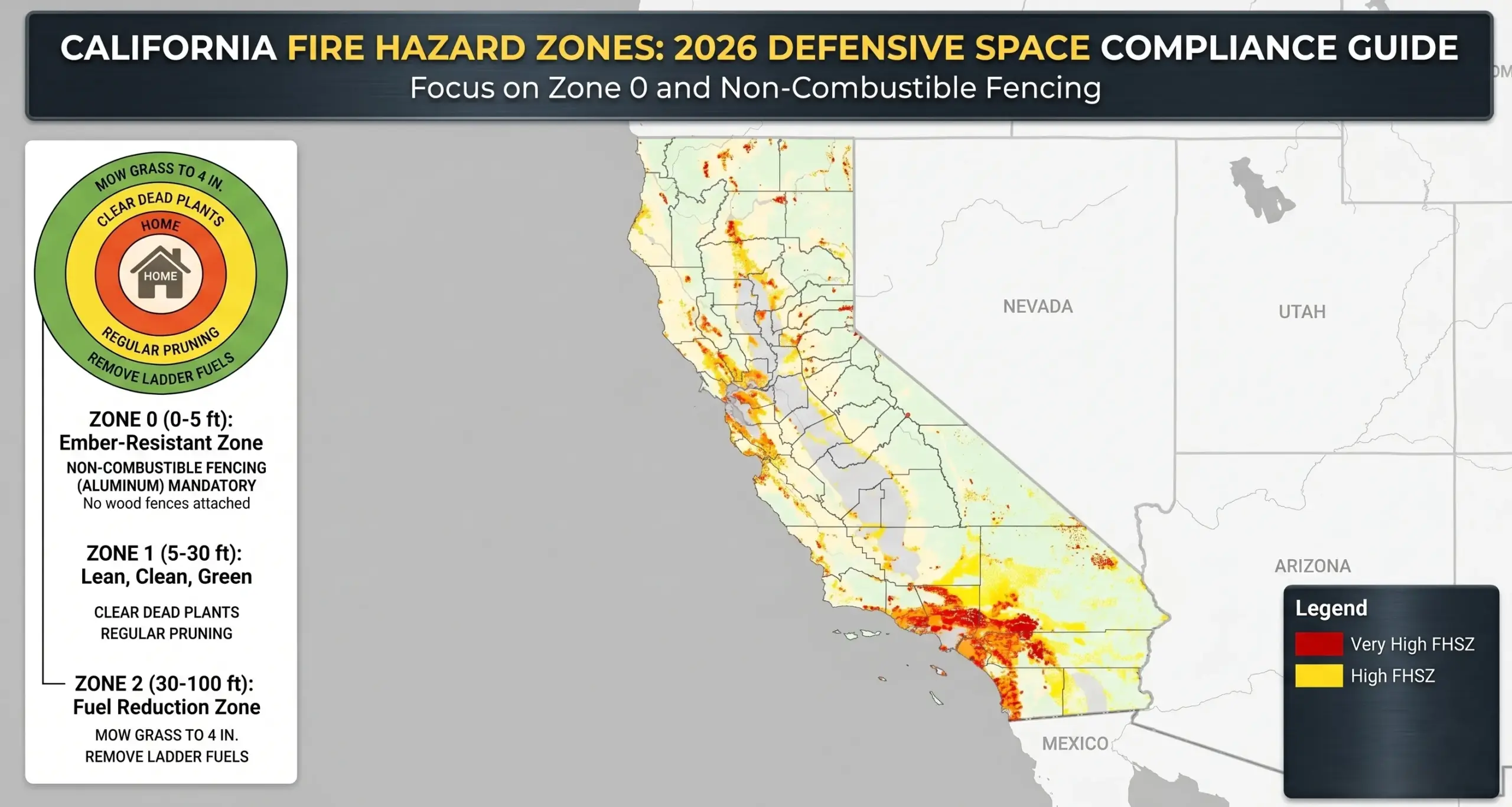 Callifornia fire Hazard zone 2026