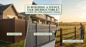 Is Building a Fence Tax Deductible