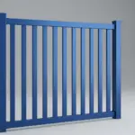 Aluminum Closing Top Picket Fence
