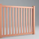 Aluminum Closing Top Picket Fence