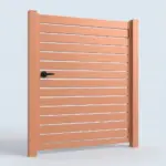 Aluminum gates