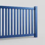 Aluminum Vertical Flat Picket Fence Panel